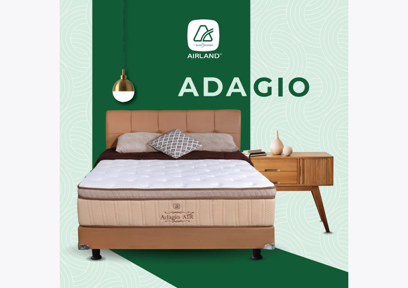 Set Spring Bed Airland Adagio Air - Gold New Algerian