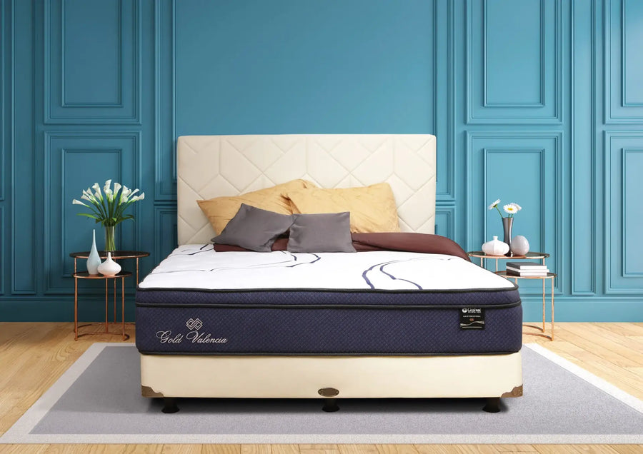 Set Spring Bed Central Gold Valencia - Malva 20 Terra