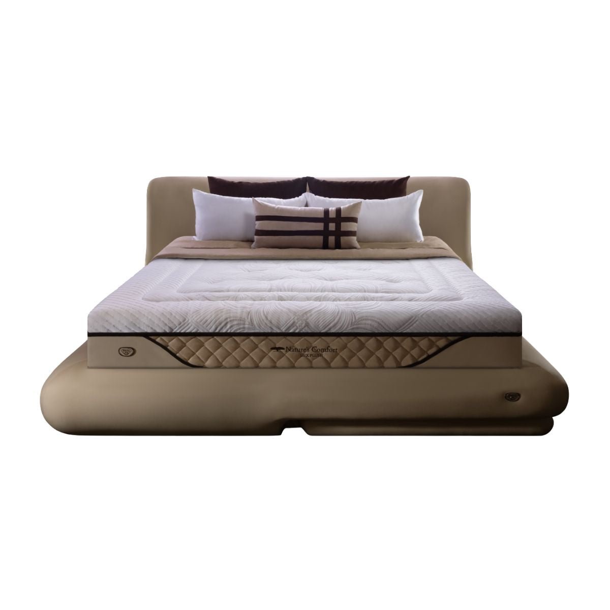 Set Spring Bed Spring Air Nature's Comfort Lux Plush - Glacier Chamonix