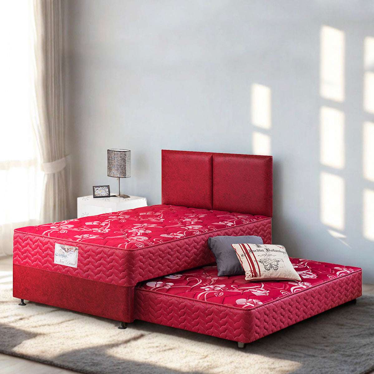 Set Spring Bed 2-in-1 Guhdo New Prima - Atlantic