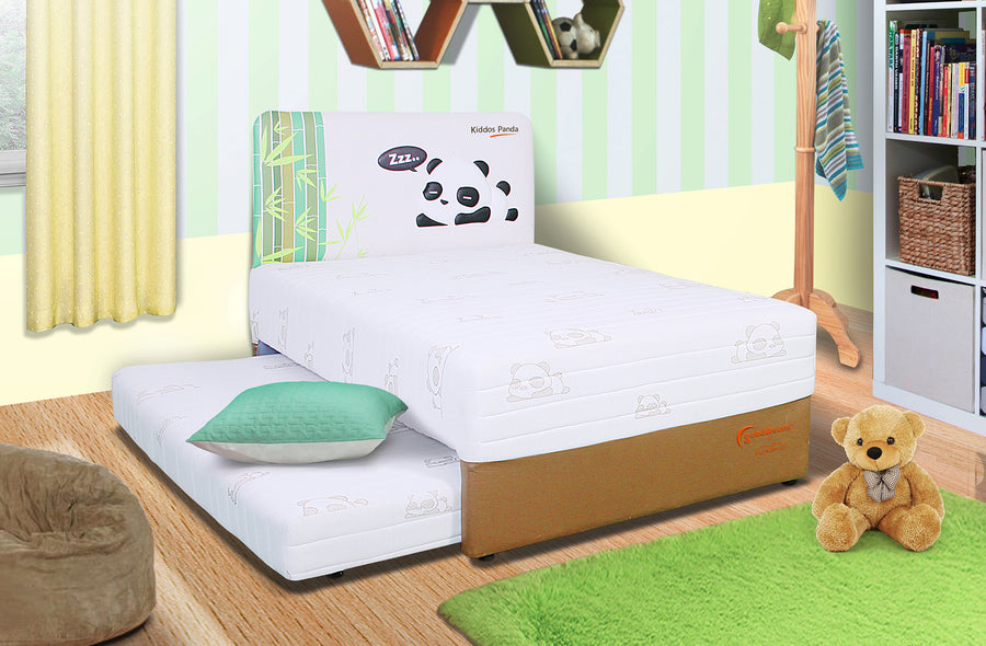 Set Spring Bed 2-in-1 Gooddreams Kiddos - Panda