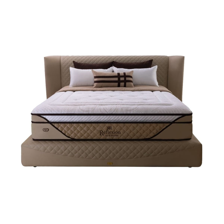 Set Spring Bed Spring Air Reflexion Lux Plush - Mondial Zermatt