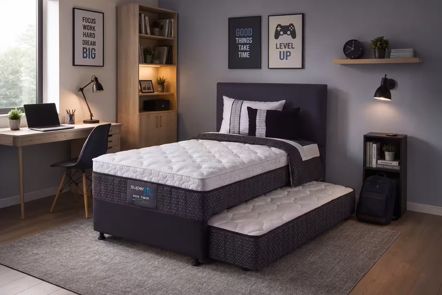 Set Spring Bed 2-in-1 Superfit Neo Twin - Anna