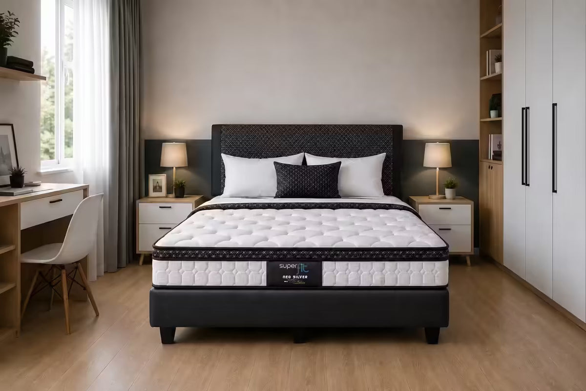 Kasur Spring Bed Superfit Neo Silver