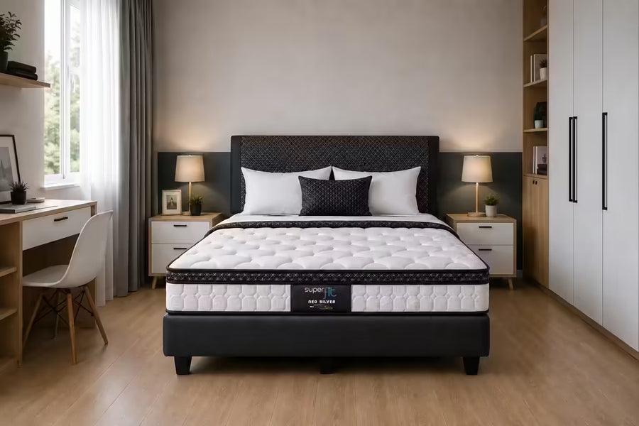 Kasur Spring Bed Superfit Neo Silver