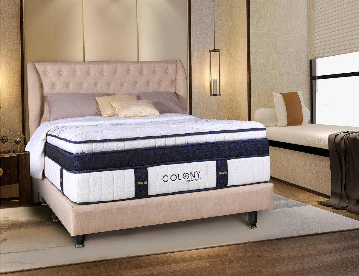 Set Spring Bed Simmons Colony - Porto