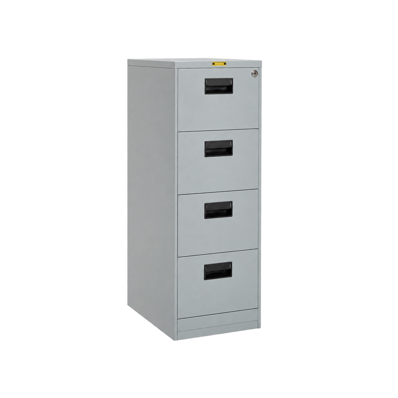 Filing Cabinet 4 Laci B-104 — latar transparan, rasio 1:1