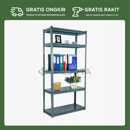 Rak Besi Tingkat 5 SC-Q02 BT - gambar 3