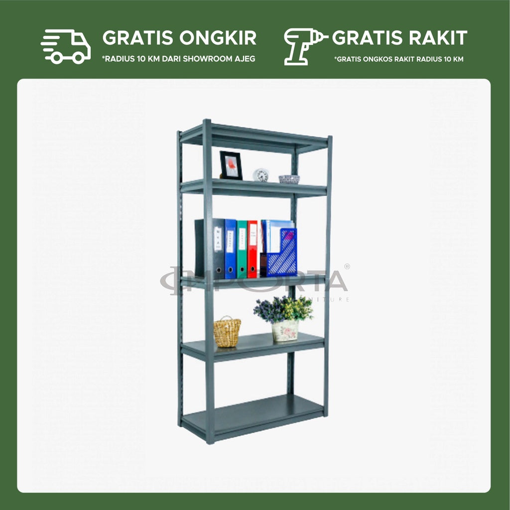 Rak Besi Tingkat 5 SC-Q02 BT - gambar 2