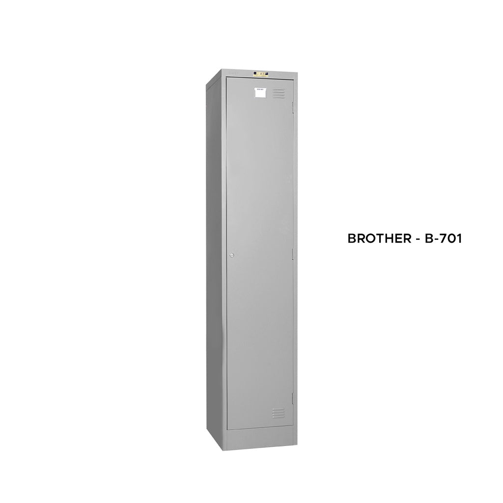 AJEG.CO.ID X BROTHER - Almari Besi Loker 1 Pintu B-701 - gambar 1