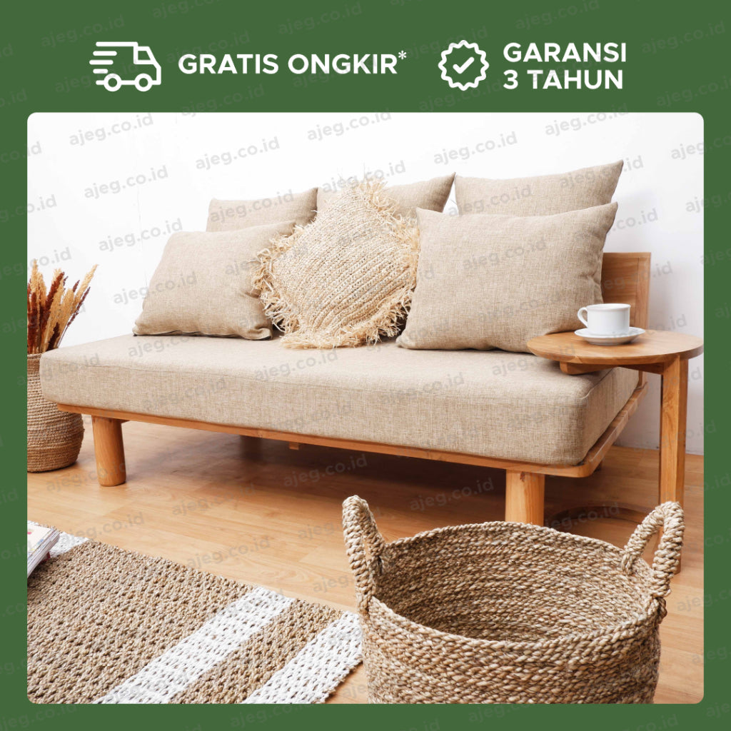 AJEG.CO.ID - Sofa Wooden Minimalis Arrata - gambar 2