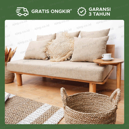 AJEG.CO.ID - Sofa Wooden Minimalis Arrata - gambar 2