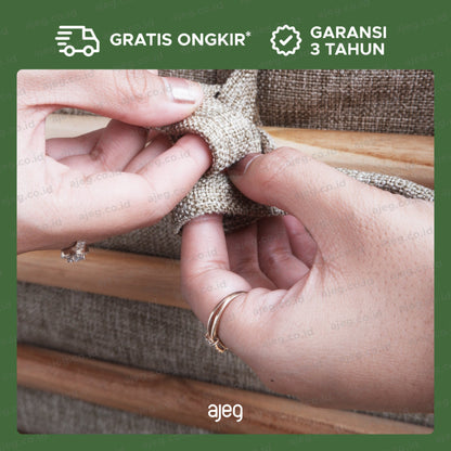 AJEG.CO.ID - Sofa Wooden 3 Seater Minimalis Moratta - gambar 7