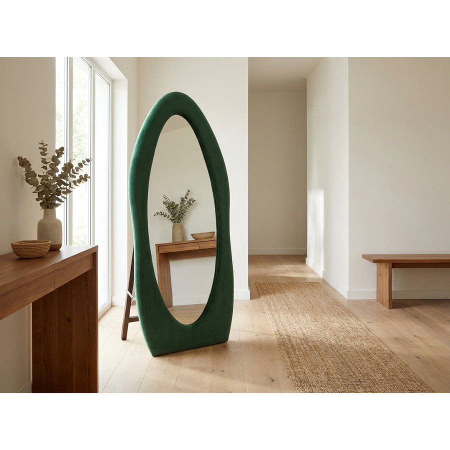 Kagumi - Ajeg - Standing Mirror Pebble / Cermin Lonjong Atas Full Body Aesthetic - gambar 3