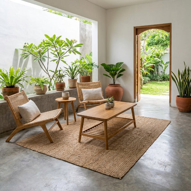Kagumi - Ajeg - Meja Tamu  Persegi Panjang Hoshi 2 / Coffee Table Minimalis - gambar 1