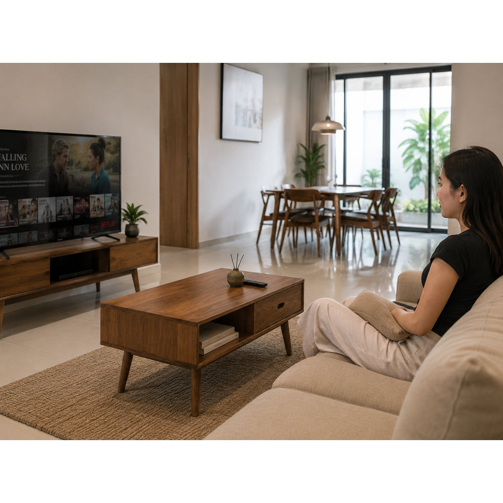 Kagumi - Ajeg - Meja Tamu Kotak Akira / Coffee Table Minimalis - gambar 3