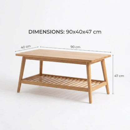 Kagumi - Ajeg - Meja Tamu  Persegi Panjang Hoshi 2 / Coffee Table Minimalis - gambar 4