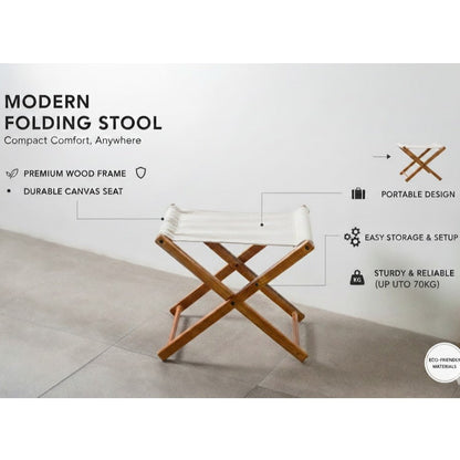 Kinami - Ajeg - Folding Chair / Kursi Lipat Outdoor Untuk Camping Memancing dan Acara Piknik di Taman / Bangku Untuk Balkon Teras Ruang Tamu - gambar 2