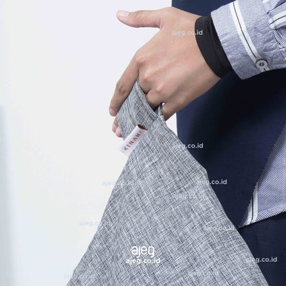 Kinami - Ajeg - Bean Bag Triangle Segitiga Large / Kursi Santai Sofa Duduk Premium - gambar 4