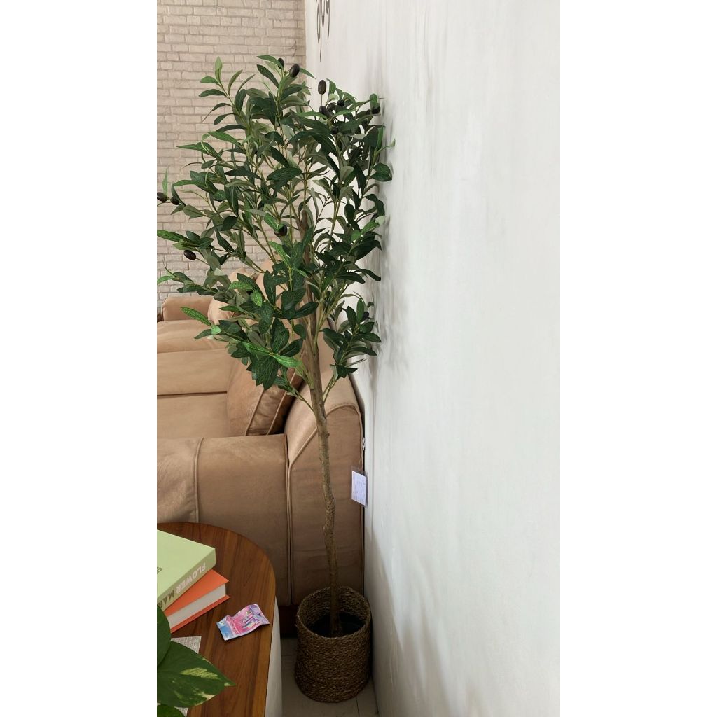 Pohon Artificial Aesthetic Premium - Tanaman Dekorasi Sudut Ruangan Rumah Kantor - gambar 6