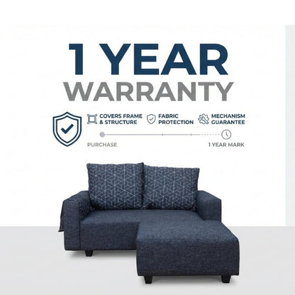 Kinami - Ajeg - Sofa 2 Seater Sudut Nagari / Sofa Untuk 2 Orang Desain Modern Minimalis - gambar 4