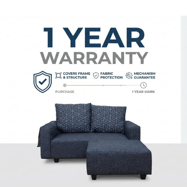 Kinami - Ajeg - Sofa 2 Seater Sudut Nagari / Sofa Untuk 2 Orang Desain Modern Minimalis - gambar 4