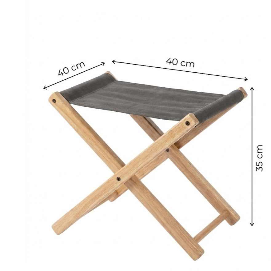 Kinami - Ajeg - Folding Chair / Kursi Lipat Outdoor Untuk Camping Memancing dan Acara Piknik di Taman / Bangku Untuk Balkon Teras Ruang Tamu - gambar 5
