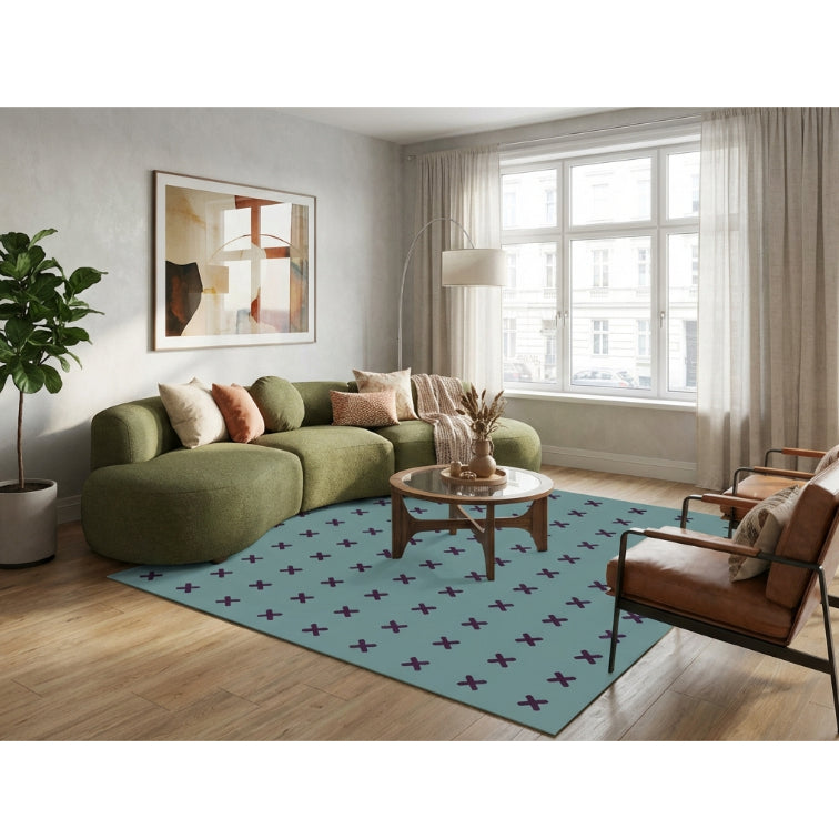 Kinami - Ajeg - Karpet Busa Lembut Motif Anti Licin Karpet Rumah Minimalis - gambar 9