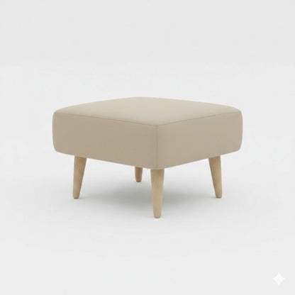 Kinami - Ajeg - Puff Sofa Kanaba Tahan Air Water Repellent Empuk Minimalis Modern / Stool Bench Square / Kursi Bangku Serbaguna / Meja Tamu Coffee Table Ruang Tamu - gambar 7