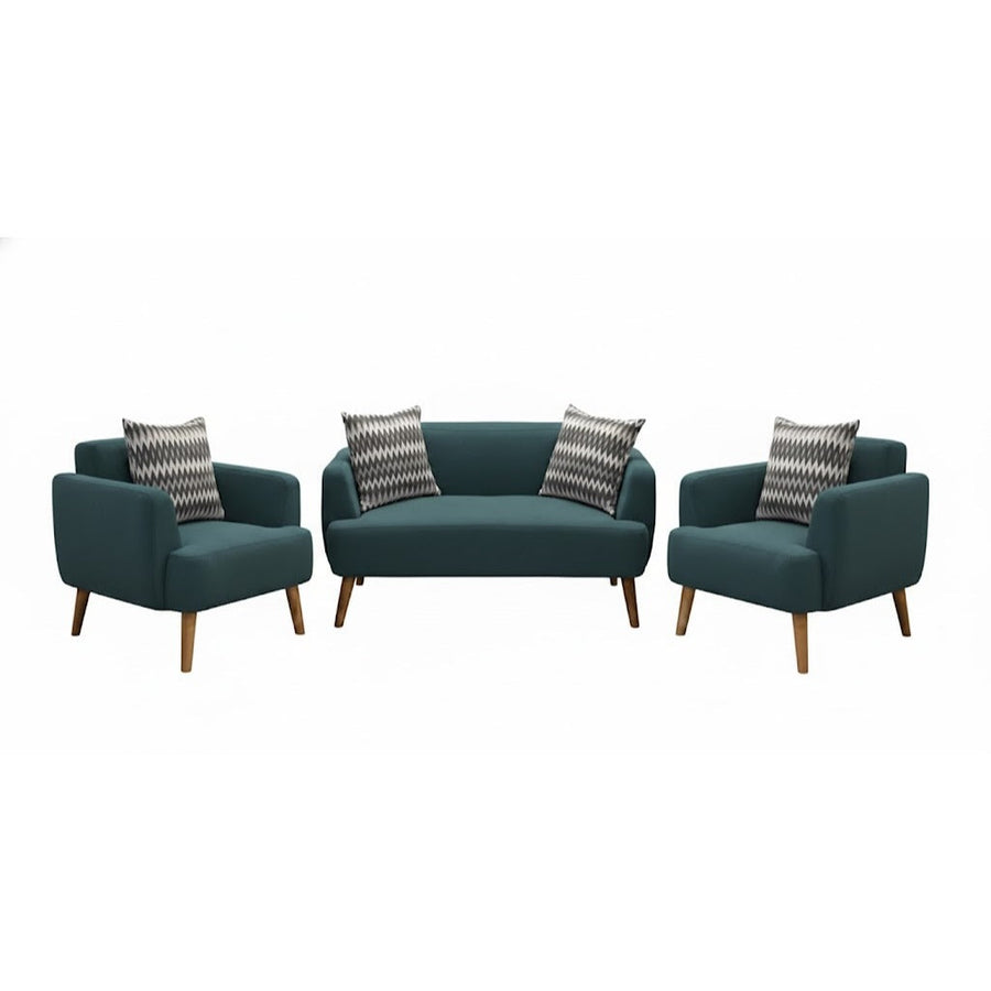 Kinami - Ajeg - Sofa Set 2-1-1 Seater Minimalis Kanaba Tahan Air Water Repellent / Sofa Set Empuk Santai Modern Gaya Japandi - gambar 9