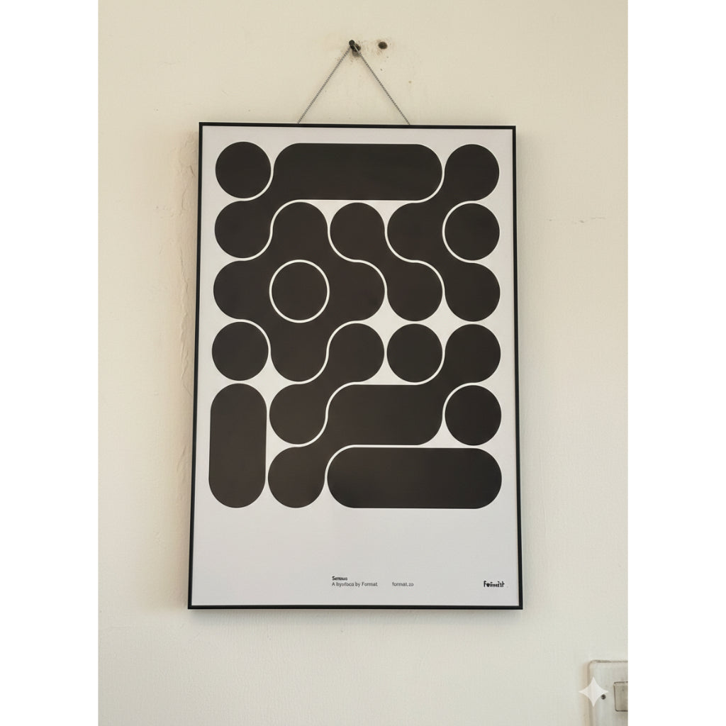 Hiasan Dinding Aesthetic Wall Decor Poster Frame Modern Minimalis - gambar 4