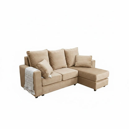 Kinami - Ajeg - Sofa 3 Seater Sudut Fudo Anti Cakar / Sofa Sudut 3 Dudukan Full Busa / Sofa Selonjoran - gambar 9