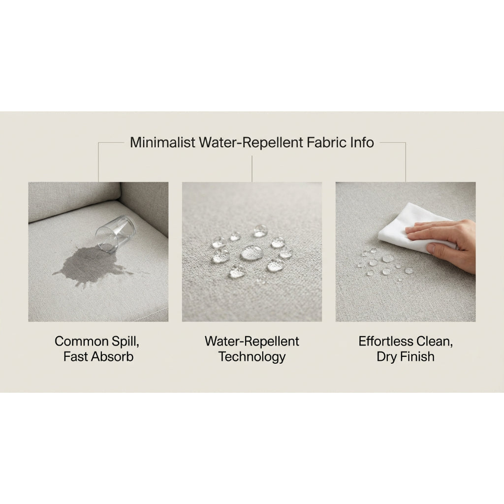 Kinami - Ajeg - Puff Sofa Kanaba Tahan Air Water Repellent Empuk Minimalis Modern / Stool Bench Square / Kursi Bangku Serbaguna / Meja Tamu Coffee Table Ruang Tamu - gambar 4