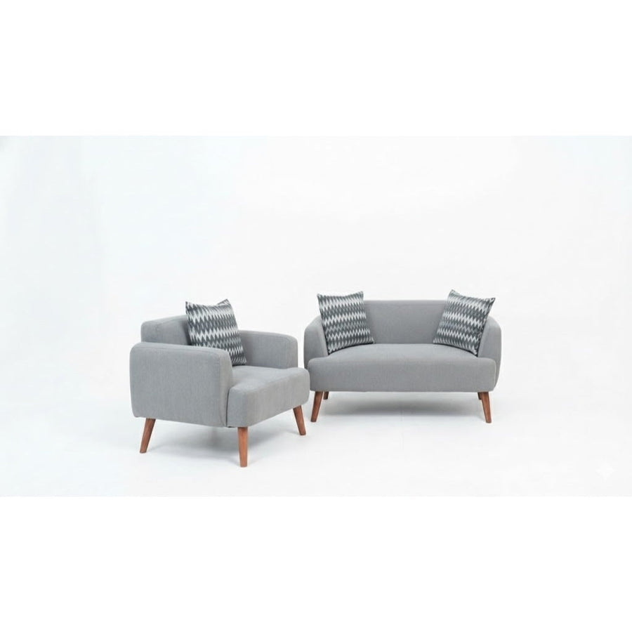 Kinami - Ajeg - Sofa Set 2-1 Seater Minimalis Kanaba Tahan Air Water Repellent / Sofa Set Empuk Modern Japandi - gambar 8
