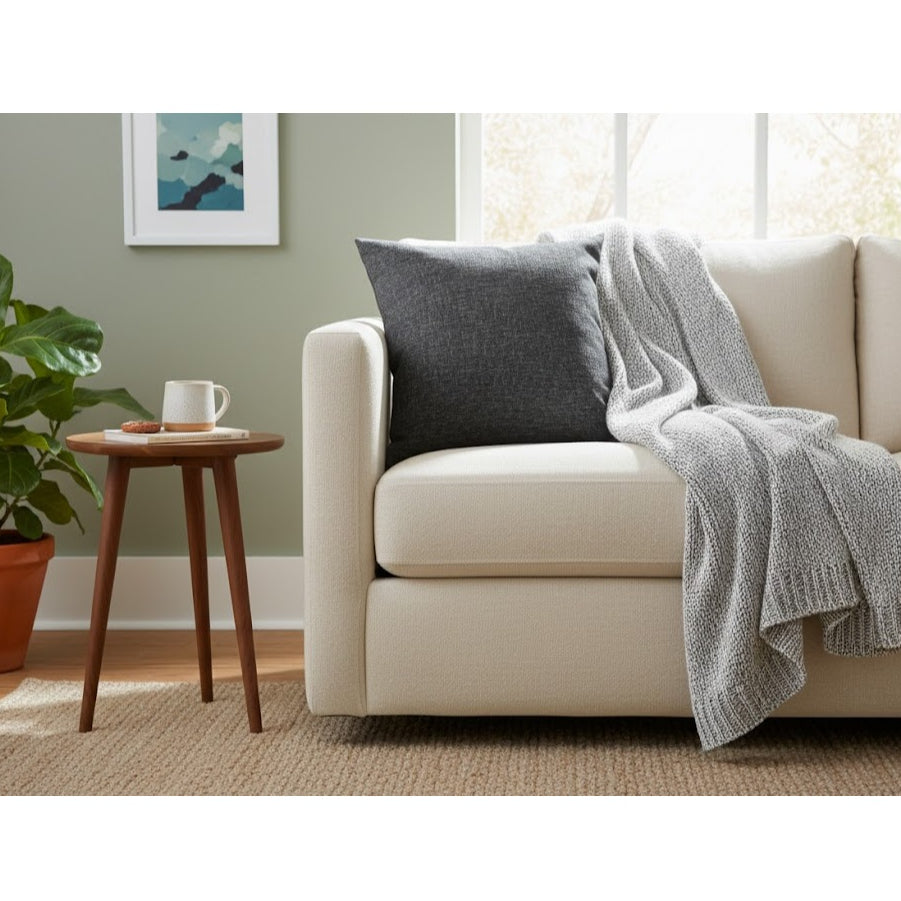 Kinami - Ajeg - Bantal Peluk Kotak dan Bulat Untuk Sofa / Cushion Kursi Duduk Lengkap dengan Sarung Cover dan Resleting - gambar 3