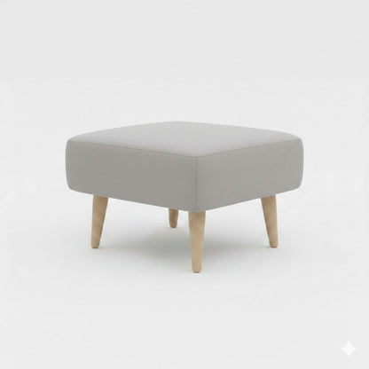 Kinami - Ajeg - Puff Sofa Kanaba Tahan Air Water Repellent Empuk Minimalis Modern / Stool Bench Square / Kursi Bangku Serbaguna / Meja Tamu Coffee Table Ruang Tamu - gambar 8