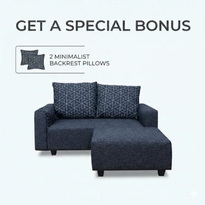 Kinami - Ajeg - Sofa 2 Seater Sudut Nagari / Sofa Untuk 2 Orang Desain Modern Minimalis - gambar 5