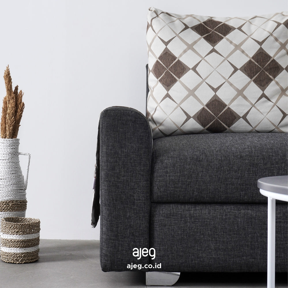 Kinami - Ajeg - Sofa Storage Box Narumi / Sofa 2 Seater Anti Cakar / Stool Bench Minimalis 2 Dudukan dengan Penyimpanan - gambar 5
