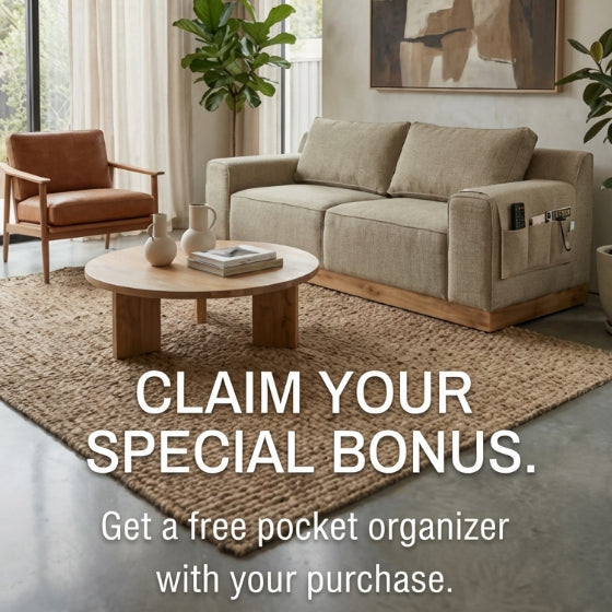 Kinami - Ajeg - Sofa 3 Seater Shizu Anti Cakar / Sofa 3 Dudukan Minimalis Modern Empuk dan Santai Gaya Japandi - gambar 2