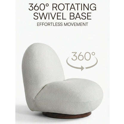Kinami - Ajeg - Sofa Mochi Pacha 1 Seater Minimalis / Sofa 1 Dudukan / Kursi Bulat Empuk Ruang Tamu Aesthetic - Stool Bench Bangku Kursi Putar Ergonomis - gambar 4