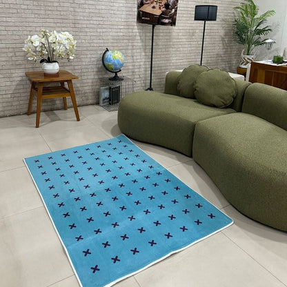 Kinami - Ajeg - Karpet Busa Lembut Motif Anti Licin Karpet Rumah Minimalis - gambar 2