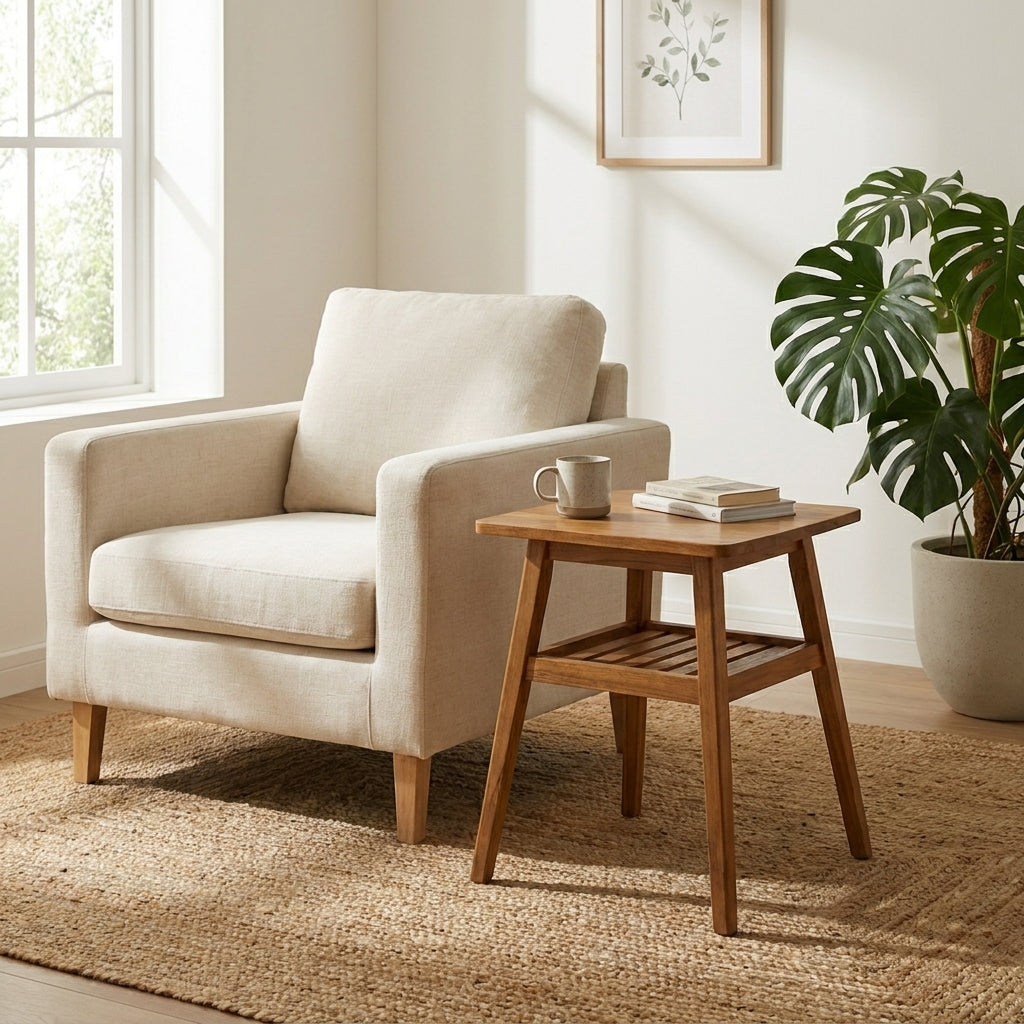 Kagumi - Ajeg - Meja Tamu Kotak Yui / Coffee Table Minimalis - gambar 1