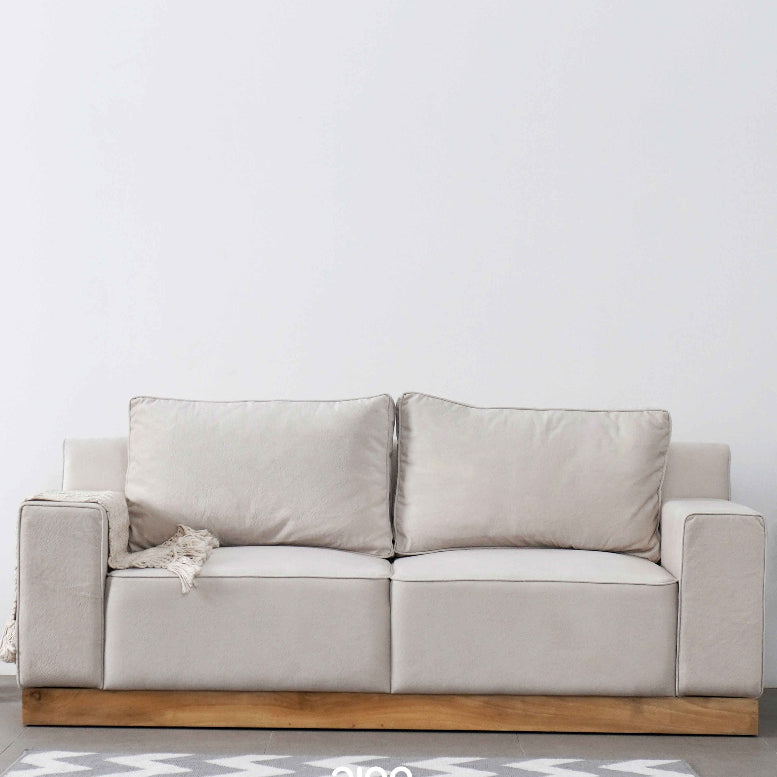 Kinami - Ajeg - Sofa 2 Seater New Shizu Anti Cakar / Sofa 2 Dudukan Minimalis Modern Empuk dan Santai Gaya Japandi - gambar 1