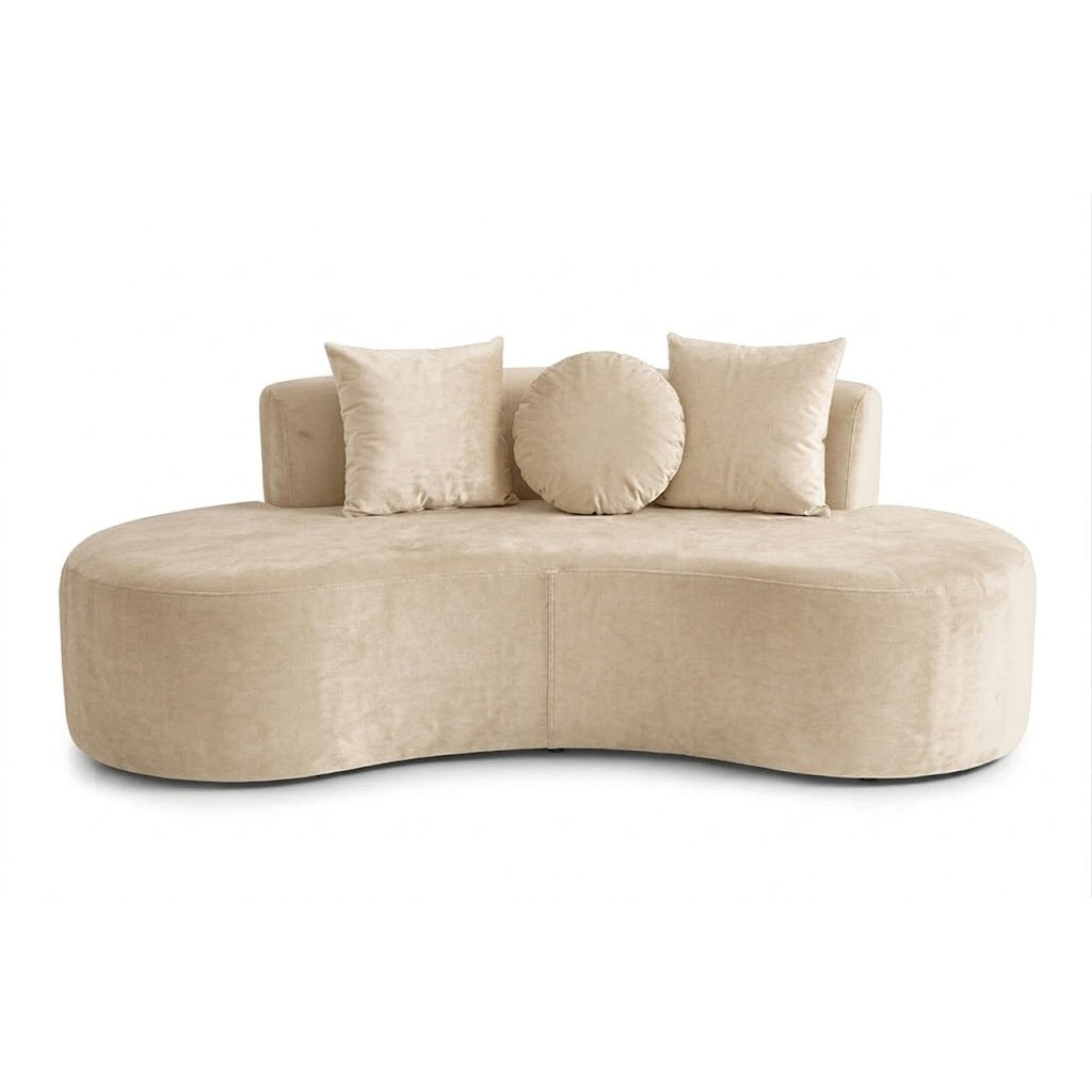 Kinami - Ajeg - Sofa 2 Seater Kawa Anti Cakar / Sofa 2 Dudukan Minimalis Modern Empuk dan Santai Gaya Japandi - gambar 8