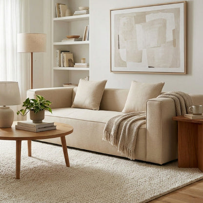 NEW Kinami - Ajeg - Sofa 3 Seater Midori & Miko Murah Minimalis / Sofa Empuk Minimalis Untuk 3 Orang - gambar 2