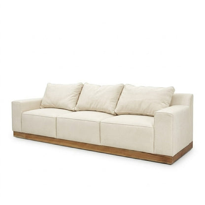 Kinami - Ajeg - Sofa 3 Seater Shizu Anti Cakar / Sofa 3 Dudukan Minimalis Modern Empuk dan Santai Gaya Japandi - gambar 9