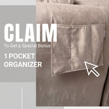 Kinami - Ajeg - Sofa Bed Kobe Sasmaya Anti Cakar / Sofa Bed Dudukan Modular Bongkar Pasang  / Sofa Santai Selonjoran Untuk Ruang Tamu Minimalis dan Modern - gambar 3