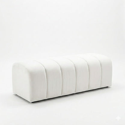 Kinami - Ajeg - Sofa Bench Square Yori 6 Lipatan / Stool Puff Panjang / Kursi Bangku Serbaguna Minimalis Modern - gambar 7