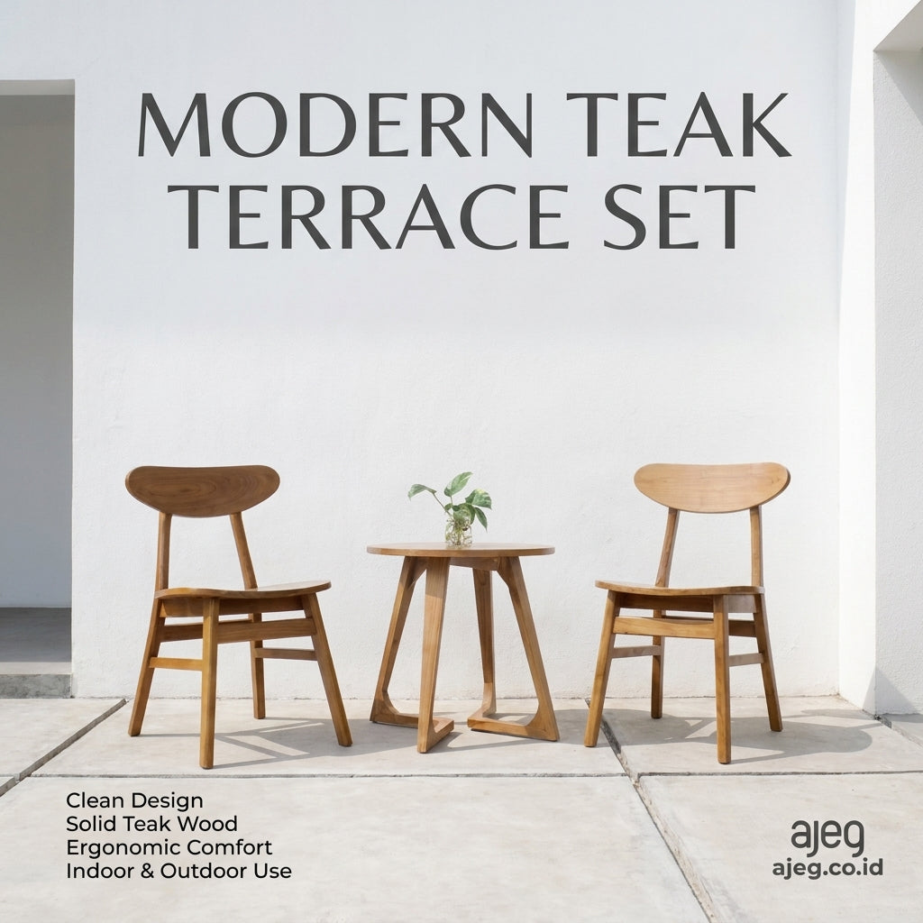 Kagumi - Ajeg - Meja Tamu Yui Bulat / Coffee Table Minimalis Modern - gambar 6
