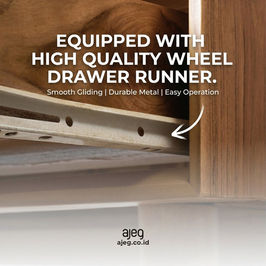 Kagumi - Ajeg - Meja Belajar Anak Meika / Meja Bermain dan Belajar Untuk Anak Sekolah / Meja Kerja Laptop Minimalis - gambar 5
